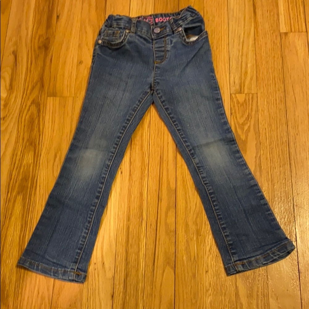 Girls size 5 boot cut jeans